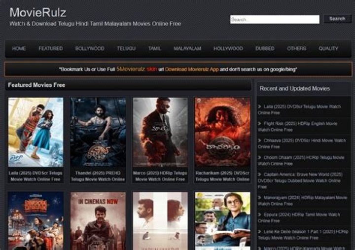 5Movierulz 2025: Stream & Download Movies