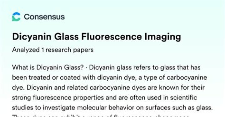 Dicyanin Glass: Properties, Uses & History