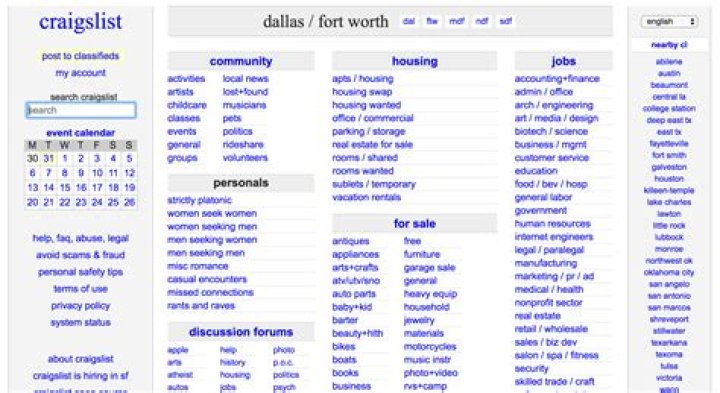 Find Housing, Jobs, & More on Craigslist Elk City