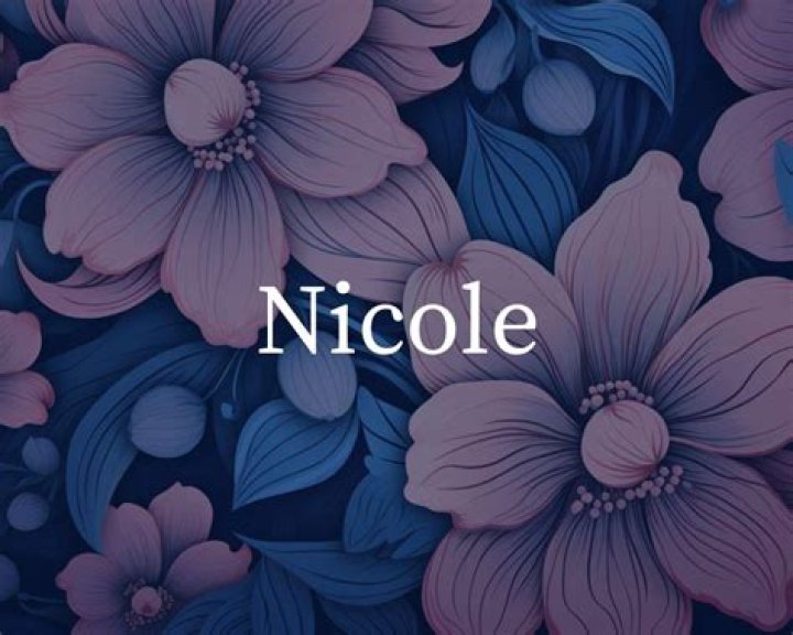 The Name Nicole and the Public Interest in Nicole Alexander Husband