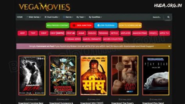 Vegamovies: Watch Movies & TV Shows in India - Your Guide!