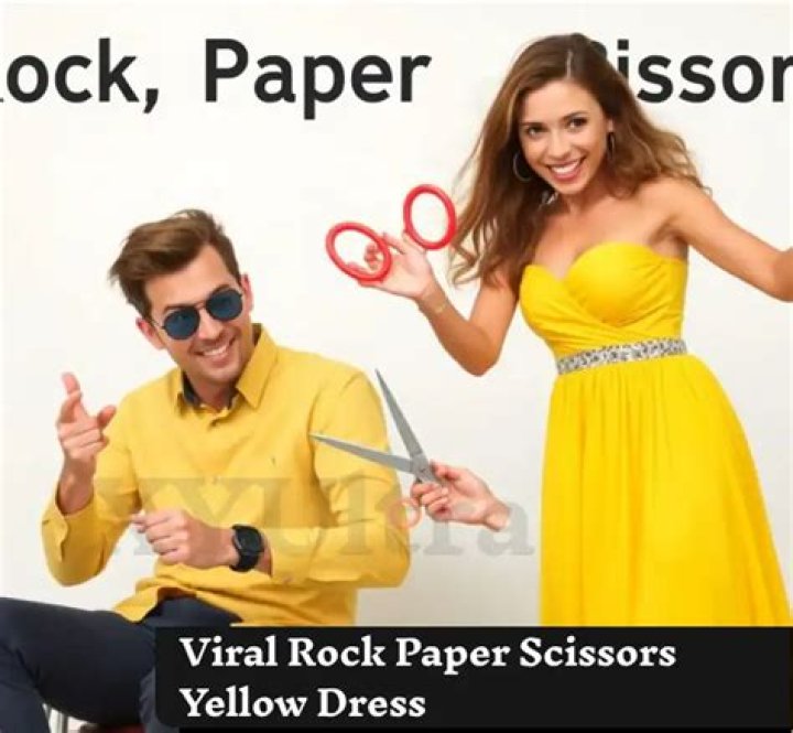 Viral Yellow Dress Rock Paper Scissors Challenge